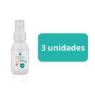 Kit com 3: Enxaguante Bucal Infantil Spray Natural.