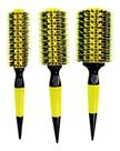Kit Com 3 Escova Evas Profissional Cms 3002, 3004 E 3006