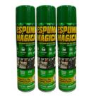 Kit com 3 Espuma Mágica Limpador Sofá, Couro Tecido 400ml