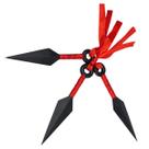 Kit Com 3 Faca Arremesso Fulltang Modelo Kunai Balanceado