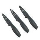 Kit com 3 Facas para Cozinha com Proteção Gourmet para Cortar Legumes e Vegetais - D0606 - DOLCE HOME Kit com 3 Facas para Cozinha com Proteção Gourmet para Cortar Legumes e Vegetais - D0606 - DOLCE HOME