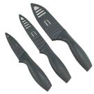 Kit com 3 Facas para Cozinha com Proteção Gourmet para Cortar Legumes, Frutas e Carnes - D0607 - DOLCE HOME
