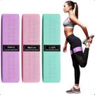 Kit com 3 Faixas Elásticas para Fortalecer Pernas