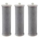 Kit com 3 Filtro Refil HDF 230 Carbon Block ROSCÁVEL - Para Aquaplus 230, EF Polifil 300, Planeta Água Fit 230, Aqualar 3M Ap230 e outros