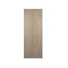 Kit com 3 Folhas de Porta Madeira Decorada 210x80cm Espessura 3,5cm Gaucha Mgm