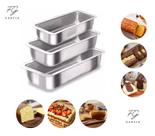 Kit com 3 forma de pão bolo inglês gelo tamanho 1, 2, 3 alumínio premium certificado if 35