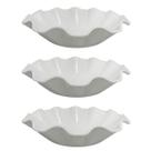 Kit Com 3 Fruteiras de Melamina Premium Branca 1,50 Litros Jogo Com 3 Tigela Centro de Mesa Decoração Para Cozinha 28,00 cm Bestfer Kit Com 3 Fruteiras de Melamina Premium Branca 1,50 Litros Jogo Com 3 Tigela Centro de Mesa Decoração Para Cozinha 28,00 cm Bestfer