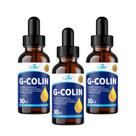 Kit Com 3 - G-Colin (Óleo de Abacate + Resveratrol + Coenzima Q10 + Taurina) 30ml Celliv