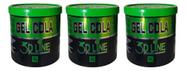 Kit Com 3 Gel Cola 3d Line Profissional Incolor 1kg