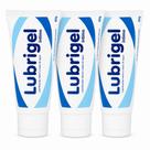 Kit Com 3 Gel Lubrificante Íntimo á Base de água Lubrigel 60g - Carbogel