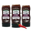 Kit Com 3 Geleia Molho De Pimenta Agridoce Alho Caramelizado 260g Uai