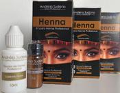 Kit com 3 henna vegana andreia sudario