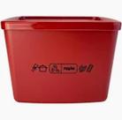 kit Com 3 Jeitoso Feijão 800 ML Pote Para Freezer E Geladeira Tupperware