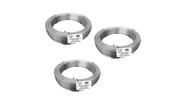 Kit com 3 kg de arame liso galvanizado - bwg16-1,65mm - jst Kit com 3 kg de arame liso galvanizado - bwg16-1,65mm - jst