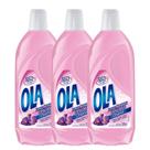 Kit com 3 Lava Roupas Ola Original 500ml Cada
