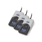 Kit com 3 leitores biométricos digital persona hid u4500