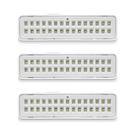 Kit com 3 Luz Emergência Bateria Lítio 30 Leds 2W Biv Elgin