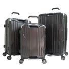 Kit com 3 Malas de Viagem Bordo, Média e Grande com Expansor - Linha Pacific 8860 Limited Edition