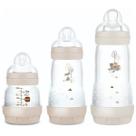 Kit com 3 Mamadeiras EASY START Anticolica 130/260/320ML MAM Neutra