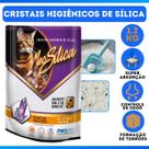 Kit Com 3 Mec Silica 1.2Kg Areia Higiênica de Sílica