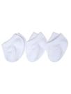 Kit com 3 meias bebê invisível puket 70659 Kit com 3 meias bebê invisível puket 70659