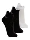 Kit com 3 Meias Performance Running Lupo 15570-001 Colorido Kit com 3 Meias Performance Running Lupo 15570-001 Colorido