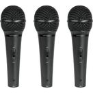 Kit Com 3 Microfones XM-1800S - Behringer Kit Com 3 Microfones XM-1800S - Behringer