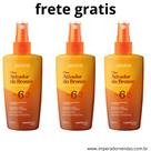 Kit Com 3 Óleo Ativador de Bronze Labotrat Vai & Brilha 120ml FPS 6 Cenoura e Urucum