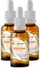 Kit Com 3 - Óleo de Curc com Vitamina E em Gotas 30ml Flora Nativa do Brasil