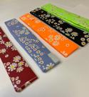 Kit com 3 overgrips estampados com flores - ZARSIA
