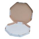 Kit com 3 Pacotes de Embalagem Oitavada Lisa Premium para Pizza nº 35 com 25 Unidades Cada Total 75 Unidades