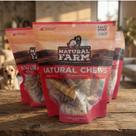 Kit com 3 Pacotes de Traqueia Bovina Natural Farm para Cães Mordedor Natural 12 Unidades por Pac Kit com 3 Pacotes de Traqueia Bovina Natural Farm para Cães Mordedor Natural 12 Unidades por Pac