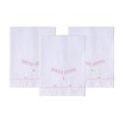Kit com 3 paninhos de boca - clássicos rosa - PAPI Kit com 3 paninhos de boca - clássicos rosa - PAPI
