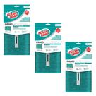 Kit com 3 Pano Microfibra para Chão com Furo 50x60 Flash Limp FLP6735