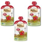 Kit Com 3 Papinhas Natuzinho Orgânica Maça Sem Açúcar 6m+