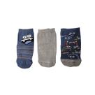 Kit com 3 pares de meia masculina soquete Lupo