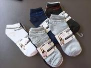 Kit com 3 pares de meia sockete - JM MODAS LINGERIE Kit com 3 pares de meia sockete - JM MODAS LINGERIE