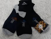 Kit com 3 pares de meias cano curto, masculino, Altomax Kit com 3 pares de meias cano curto, masculino, Altomax