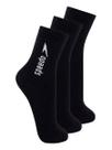 Kit com 3 Pares de Meias Esportiva Cano Médio Speedo 8032