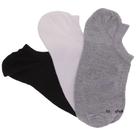 Kit com 3 pares de meias sortidas invisível lupo - 32700 Kit com 3 pares de meias sortidas invisível lupo - 32700