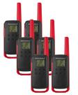 Kit com 3 Pares de Rádio Comunicador Motorola T210BR Talkabout Até 35km 22 Canais 121 Códigos 6 Radios Kit com 3 Pares de Rádio Comunicador Motorola T210BR Talkabout Até 35km 22 Canais 121 Códigos 6 Radios