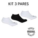 Kit com 3 Pares Meia Cano Invisível Masculina Hoahi