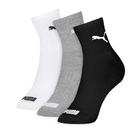 Kit Com 3 Pares Meia Cano Médio Esportiva Sport Adulto Masculina
