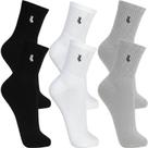 Kit Com 3 Pares Meia Lupo Cano Médio Walk Sport