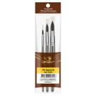 Kit com 3 Pinceis Artístico para Aquarela Premium 5500 - CONDOR