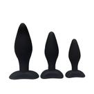 Kit com 3 Plugs Anais em Silicone - Formato Cone