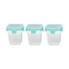 Kit Com 3 Potes Em Tritan 240Ml (Vem Com Label Em Silicone Para Escrever) - Marcus Marcus