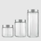 Kit com 3 Potes Redondos Collection Invicta Kit com 3 Potes Redondos Collection Invicta