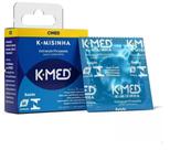 Kit com 3 Preservativos KMed KMisinha Extra Lubrificados de Látex 52mm Conforto e Proteção