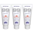 Kit Com 3 Protetor Bloqueador Solar Profissional 120g Corpo E Rosto FPS 99 Mavaro
